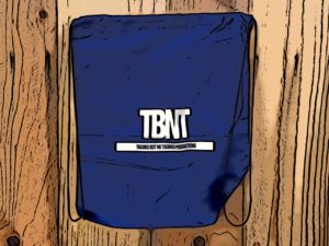T.B.N.T. Drawstring Backpack